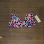 NWT Raisins Juniors' Moonshadow Underwire Bikini Top G710191 XL Soul Multicolor
