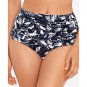 NWT Miraclesuit Norma-Jean Retro Tummy-Control Bottoms 6540107 10 Black / Midnight Blue