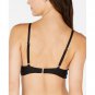 NWT Calvin Klein Pleated Underwire Bikini Top Women's Swimsuit CG0TS421 S Black