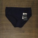 NWT DKNY Classic High-Rise Bottom Women's Swimsuit DI0BS333 XS Navy Blue