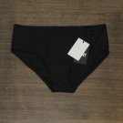 NWT DKNY Seamed High-Waist Bikini Bottoms DI1BS333 M Black