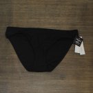 NWT Salt + Cove Juniors' Solid Side-Tab Hipster Bikini Bottoms 802152 XL Black