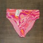 NWT Jessica Simpson Good Vibrations High-Waist Bikini Bottoms 164e06eb41507a XL Femme Multi Pink