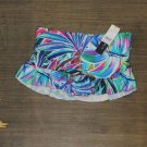 NWT La Blanca Printed Hipster Swim Skirt LB1JJ91 8 Multi