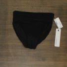 NWT Magicsuit Shirred Bikini Bottoms Women's Swimsuit 6006059 8 Black
