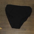 Anne Cole Plus Size High-Waist Bikini Bottoms Women's Swimsuit Black 18W