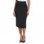 NWT Tommy Hilfiger Women's Midi Pencil Skirt H2NSA342 2 Black