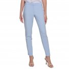 Calvin Klein Womens Petite Lux Highline Pants T21PL866 8P Blue