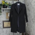 NWT Le Suit Womens Long Suit Jacket 50040484 Black 4P
