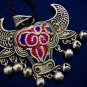 Vintage Handmade Ox Head Necklace in S700 silver with Fine Design 100% handmade Embroidery