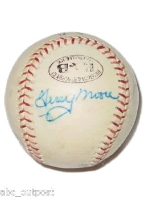 Autograph Baseball Cardinals Terry Moore & Al Hrabowski