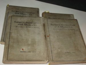 4 Surgery Gynecology & Obstetrics Hardback Books 1925+
