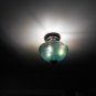 Aqua Green flush mount Ceiling Light Fixture