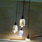 Chinese Tea Cup Pendant Chandelier