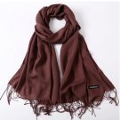 Knitted spring winter women scarf   luxury lady wrap female hijab winter long foulard