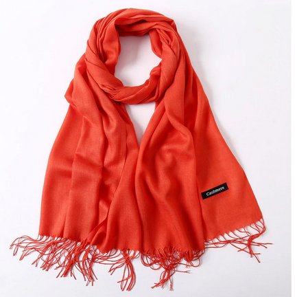 Knitted spring winter women scarf   luxury lady wrap female hijab winter long foulard