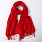 Knitted spring winter women scarf   luxury lady wrap female hijab winter long foulard