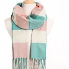 Cashmere Plaid Winter Scarf Women Warm Foulard Scarves  Casual Scarfs new