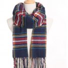 Cashmere Plaid Winter Scarf Women Warm Foulard Scarves  Casual Scarfs new