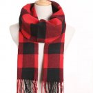Cashmere Plaid Winter Scarf Women Warm Foulard Scarves  Casual Scarfs new