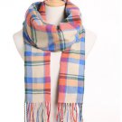 Cashmere Plaid Winter Scarf Women Warm Foulard Scarves  Casual Scarfs new