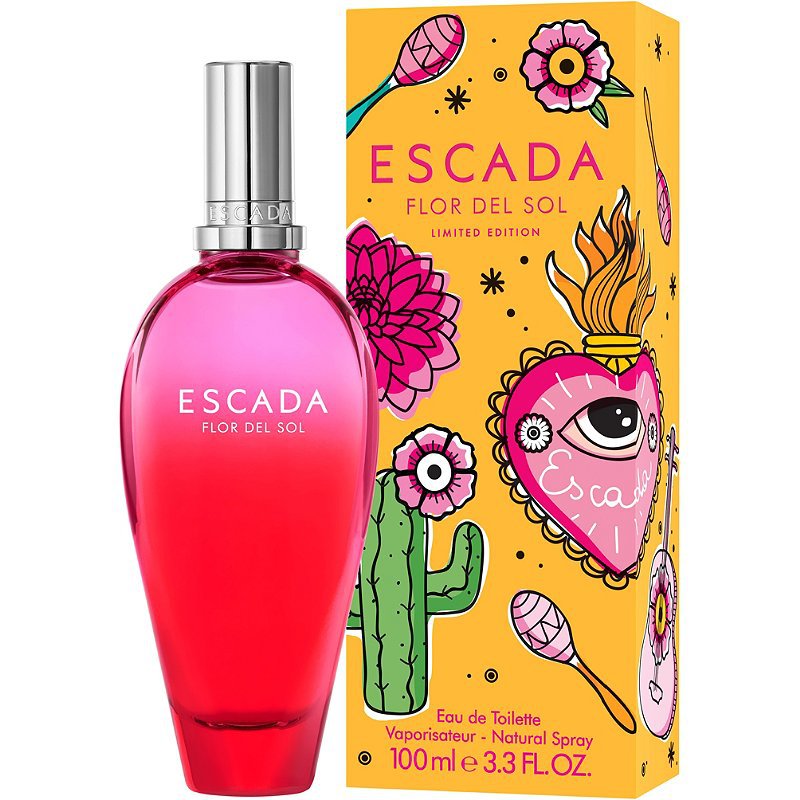 Escada Flor del Sol Perfume Eau de Toilette 3.3 oz/100 ml Spray.