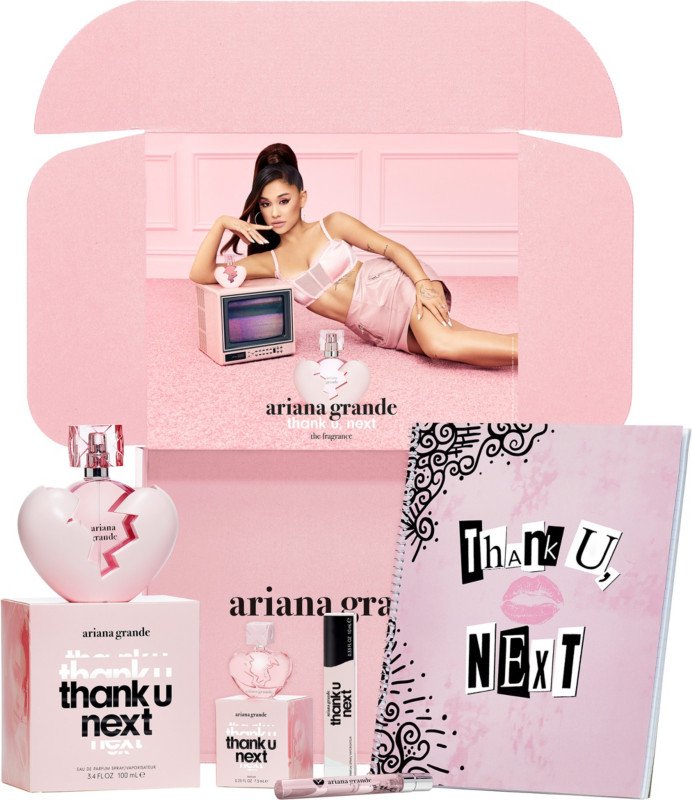 Ariana Grande Thank You Perfume Eau De Parfum Fan Box T Set