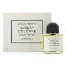 Byredo Sunday Cologne Perfume Eau de Parfum 3.4 oz/100 ml Spray.
