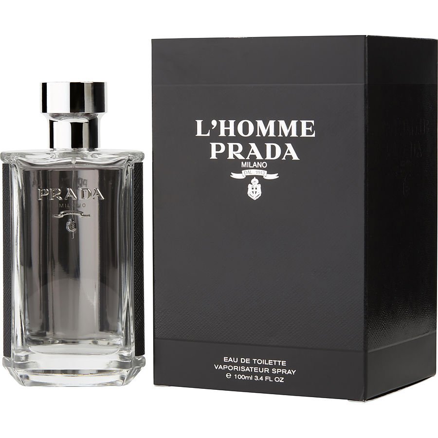 Prada L'homme Cologne Eau de Toilette 3.4 oz/100 ml Spray.