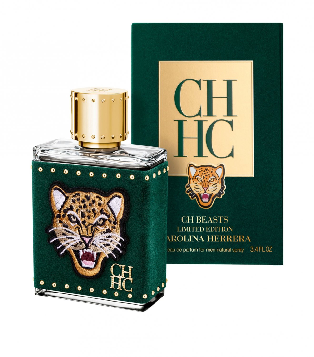 CAROLINA HERRERA CH Beasts Cologne, Eau de Parfum 3.4 oz/100 ml Spray.