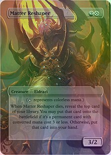 Matter Reshaper Custom Altered Art Card For Edh Legacy non tournament ...