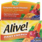 Nature's Way, Alive!, Daily Energy, Multivitamin-Multimineral, 60 Tablets