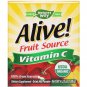 Nature's Way, Alive!, Fruit Source, Vitamin C, Drink Mix Pow, Orgi Acerola Fruit , 4.23 oz (120 g)