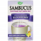 Nature's Way,Sambucus, Hot Drink Mix, Stand. Elderberry,Honey Lemon-Berry Flav, 10 Pack