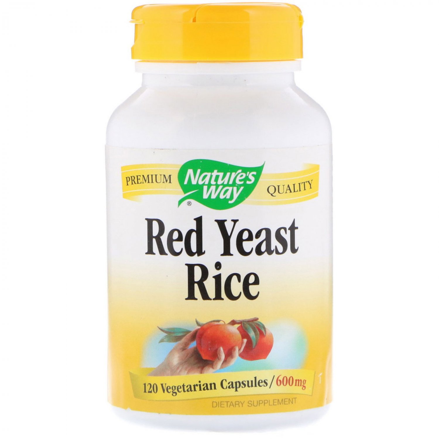 Nature's Way, Red Yeast Rice, 600 mg, 120 Vegetarian Capsules