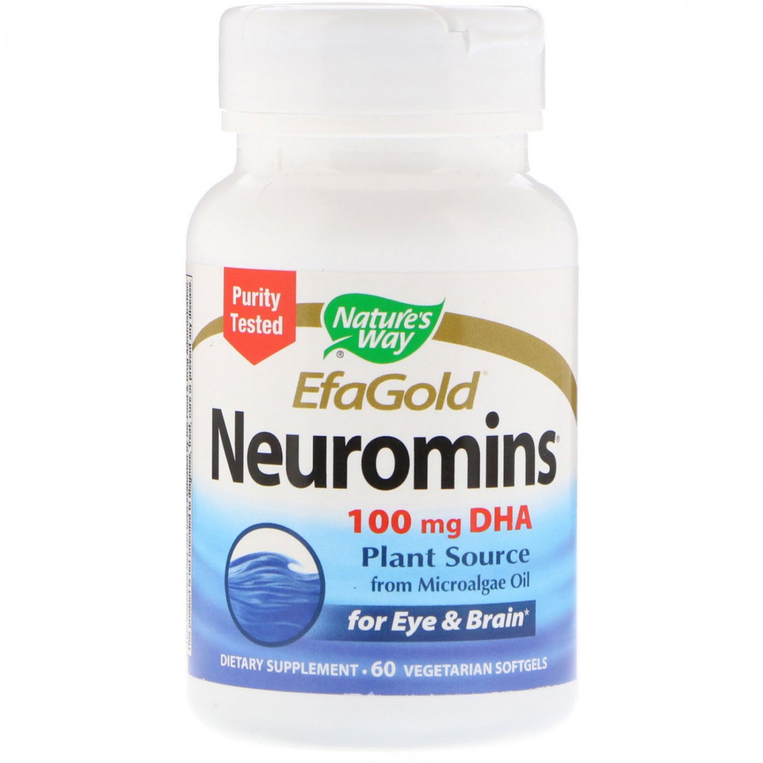 Nature's Way, EFAGold, Neuromins, 100 mg, 60 Vegetarian Softgels