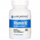 Lake Avenue Nutrition, Vitamin K2, Menaquinone-7, 50 mcg, 120 Veggie Softgels