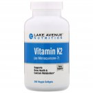 Lake Avenue Nutrition, Vitamin K2 (as Menaquinone-7), 50 mcg, 360 Veggie Softgels