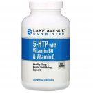 Lake Avenue Nutrition, 5-HTP with Vitamin B6 & Vitamin C, 360 Veggie Capsules