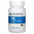 Lake Avenue Nutrition, PQQ (Pyrroloquinoline Quinine), 10 mg, 60 Veggie Capsules