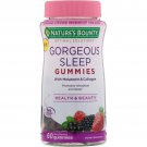 Nature's Bounty, Optimal Solutions, Gorgeous Sleep, Berry Flavored, 60 Gummies