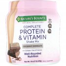Nature's Bounty, Optimal Solu, Complete Protein & Vitamin Shake Mix, Decadent Cho, 16 oz (453 g)