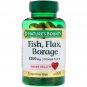 Nature's Bounty, Fish, Flax, Borage, 1,200 mg, 72 Rapid Release Softgels