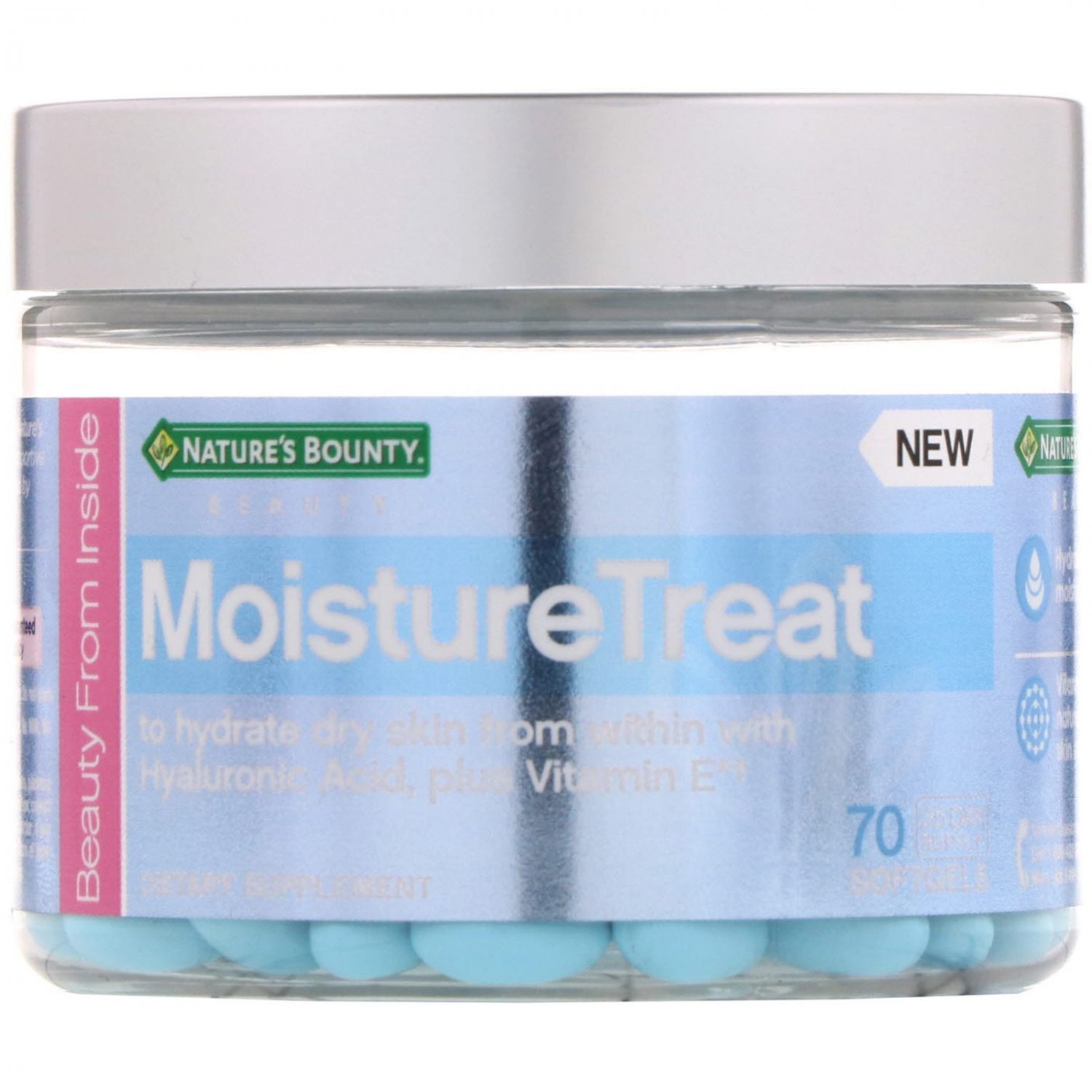 Nature's Bounty, MoistureTreat, 70 Softgels