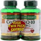 Nature's Bounty, Co Q-10, Twin Pack, 200 mg, 80 Rapid Release Softgels Each