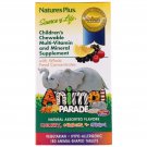 Nature's Plus, Ani Parade, Child's Chew Multi-Vitamin and Mine, Assorted Flav , 180 Ani-Shaped Tab