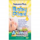 Nature's Plus, Animal Parade, Baby Plex, Sugar Free Multivitamin Liquid Drops 2 fl oz (60 ml)