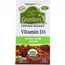 Nature's Plus, Source of Life, Garden, Vitamin D3, 60 Veggie Caps
