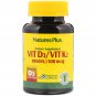 Nature's Plus, Vit D3/Vit K2, 1000 IU/100 mcg, 90 Vegetarian Capsules