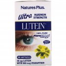 Nature's Plus, Ultra Lutein, Maximum Strength, 20 mg, 60 Softgels